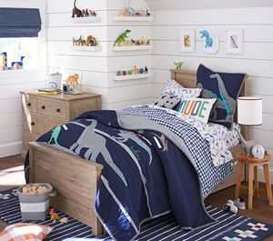 Premium Quality Twin <b>Bed</b> for Kids Solid <b>Wood</b> Natural Color Modern Style Farmhouse Bedroom Kindergarten Hotel - Product Image 5