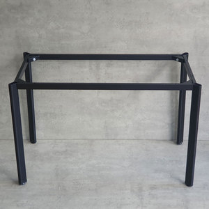 Pieds de table ovales en fer 120x60, style minimaliste moderne, assemblage requis, pour mobilier d'hôpital, cuisine, hôtel, salle de sport, en acier - Product Image 3