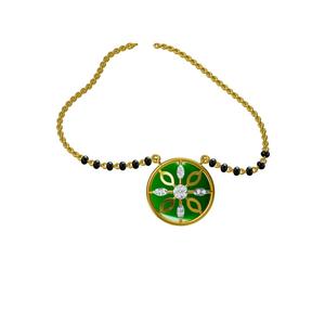 Oro ultra refinado de 14K Mangalsutra elegancia atemporal para carteras de negocios aumenta el prestigio y la competitividad - Product Image 2