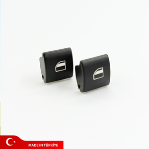 Nuevas Tapas de Botones de Interruptor de Ventana de Plástico ABS, 2 Piezas, para Serie 3 E46 Sedán, Coupé, Convertible (OEM 61316902175 61318381509) - Product Image 1