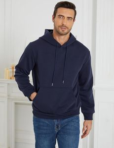 Hot <b>Sale</b> Men's Customized Color & Design Fleece Hoodie Regular Fit Anti-Pilling Pullover Hooded Sweater <b>for</b> <b>Spring</b> Autumn Winter - Product Image 2