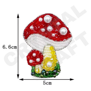 Charms Champignon Perles de rocaille Cute Daily Custom Character Star Charms Girl Gift New Trend Style for Beaded - Product Image 1