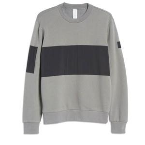 Custom Men's O-Neck Pullover Sweatshirts Spring Autumn Casual Style Oversized Solid Color Hoodies 100% Cotton Terry - Product Image 3