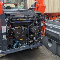 Kobota SVL95-2 Crawler Skid Steer Loader Diesel 75KW Bekas Warna Oranye Tipe Track Peralatan Konstruksi Tugas Berat Beban Berat Garansi 3 Tahun
