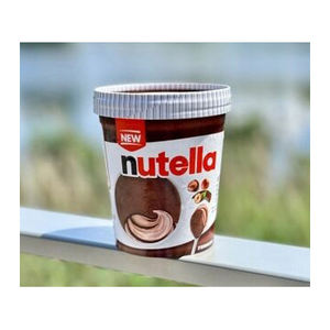 Crème glacée Nutella 470ml, dessert glacé crémeux de haute qualité au goût riche de cacao et de noisettes, fini onctueux - Product Image 1