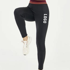 Leggings taille haute à séchage rapide et soutien-gorge de sport à dos nageur avec logo personnalisé pour le fitness et les vêtements de sport avec ensemble de yoga de contrôle du ventre - Product Image 6
