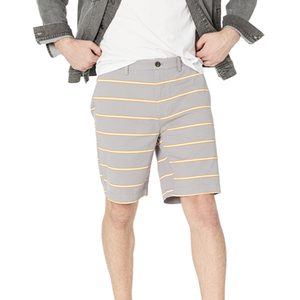 Gran oferta, servicio OEM y ODM, pantalones cortos informales de algodón para hombre, pantalones cortos con diseño de rayas y logotipo personalizado, pantalones cortos para deportes al aire libre, suministro directo - Product Image 5