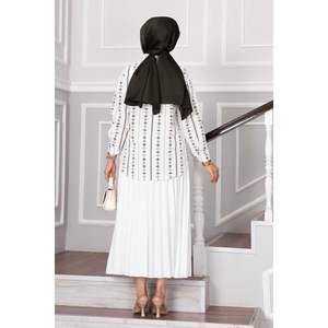 เสื้อเชิ้ตคอตั้งมีลายของผู้ชายสีกากีเสื้อเชิ้ตลำลองต่อต้านริ้วรอยสไตล์ธุรกิจพิมพ์ดิจิตอลสำหรับทำงานฤดูร้อน - Product Image 3