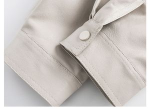 Veste en cuir sur mesure coupe ajustée Mode du temps des Fêtes pour hommes femmes et adolescents - Product Image 2