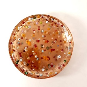 Cuenco de resina de la mejor calidad, cuenco para servir de resina a precio competitivo con tema de fruta y amor para manualidades, regalos, decoración del hogar - Product Image 1