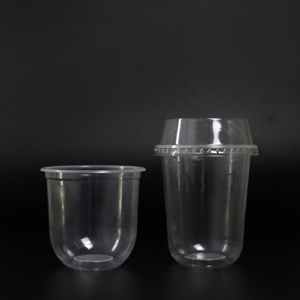 Quang Quan ถ้วยชา Boba ขนาด16ออนซ์500มล. แบบใช้แล้วทิ้งถ้วยพลาสติก PP พร้อมฝาปิดสำหรับทำชานมสดชาบับเบิ้ล - Product Image 3