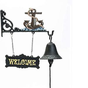 Nouvelle arrivée cloche d'appel décorative en métal pour porte de maison décoration de ferme école salle de classe période de présence cloche de changement - Product Image 5