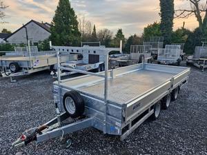 100% financiación disponible de Mtec 16x66 Tri axle dropsides remolque 3,5 Ton bruto - Product Image 3