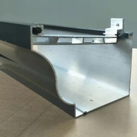 Caniveau de drainage en U personnalisé, anti-corrosion, pour canaux d'eau et caniveaux de pluie