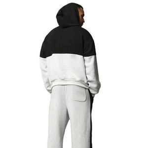 OEM survêtement personnalisé pour hommes ensemble de jogging sport zippé ensemble survêtement polaire ensemble deux pièces veste jersey jogging survêtement pour hommes - Product Image 6