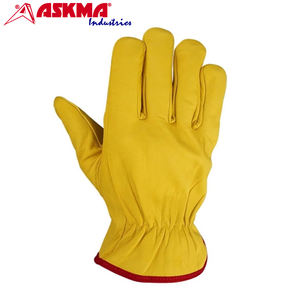 Gants de conducteur résistants aux déchirures, texture lisse, gants de sécurité polyvalents en cuir de chèvre, cuir de vache, cuir de mouton et cuir de buffle - Product Image 1