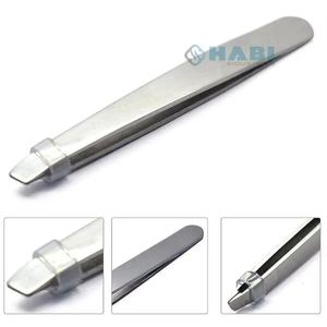 Professional Quality ESD Slant Pointed Tip Brow Shaping Eyebrow <b>Tweezers</b> Multi-Use <b>Ingrown</b> <b>Hair</b> Removal Beauty Salon Tool for - Product Image 3