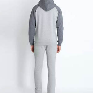 Survêtement de sport à fermeture éclair complète pour hommes avec poignets élastiques en tissu respirant et cordon de serrage à la taille pour un entraînement actif - Product Image 3