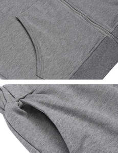 Waterproof Nylon Tracksuit Men Outdoor Running Set Solid Red White <b>Panel</b> Design Windbreaker Style Sports Outfit - Product Image 6