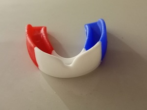 พลาสติกฝรั่งเศสนิ่มลาย100% โลโก้ที่กำหนดเองได้แผ่นปิดปาก3สี1ชิ้น - Product Image 2