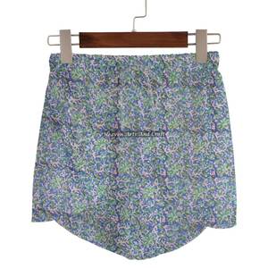 Nouveaux shorts enveloppants pour femmes, imprimés à la main, pour l'été, la plage ou la maison - Product Image 2