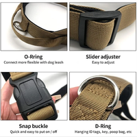 Collier moderne en nylon et polyester pour chiens - Boucle réfléchissante super résistante, motif imprimé, décoration nœud papillon