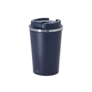 Tazza Termica Riciclata Thira, Bicchiere Sostenibile in Acciaio Inossidabile, Gadget - Product Image 3