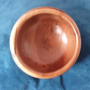 Bol en bois de poire fabriqué à la main petit bol cadeau en bois tourné décor en bois artisanat artisanal - Product Image 4
