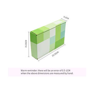 Logo personnalisé OEM de luxe Vide cellule verte Smartphone Mobile Boîte Emballage mobile de luxe en relief - Product Image 2