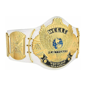 Ceinture de champion du monde poids lourd Ronpex International en laiton et cuir, personnalisable, unisexe, épaisseur 1 cm, pour adultes, lutte - Product Image 2