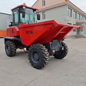 Nuevo Camión Volquete Articulado Compacto Diésel 6x6 FCY50 Multifunción con Cucharón Autocargable para Construcción de Servicio Pesado - Product Image 6