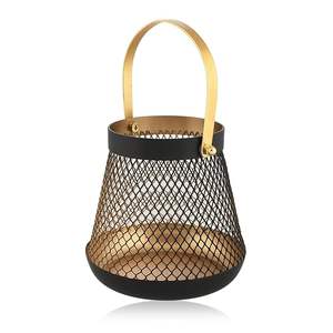 Ensemble de bougies chauffe-plat décoratives en fer avec des motifs ethniques fabriqués à la main, idéal pour la décoration de fêtes traditionnelles et de mariages - Product Image 3