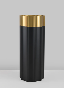 Best Selling Gold Two Color Metal Long <b>Vase</b> for Home <b>Decor</b> - Product Image 2