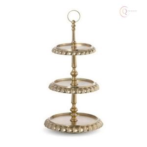 Elegante Soporte para Tartas de Metal con Acabado Moderno, Ideal para Tartas de Boda y Decoración de Fiestas - Product Image 1