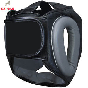 Protector de Cabeza de Boxeo de Cuero Ligero de Diseño Personalizado - Equipo de Protección de Alta Calidad para Peleas - Product Image 5