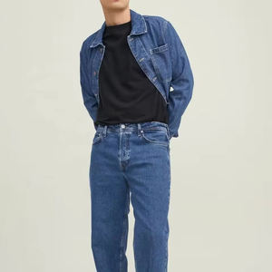 Nueva llegada chaquetas de mezclilla de calidad superior 2025 al por mayor chaqueta de mezclilla transpirable de WAKIN WEAR - Product Image 5