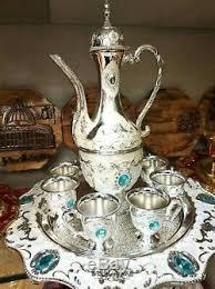 <b>Arabic</b> Brass Metal Turkish Dallah Coffee Pot - Product Image 2