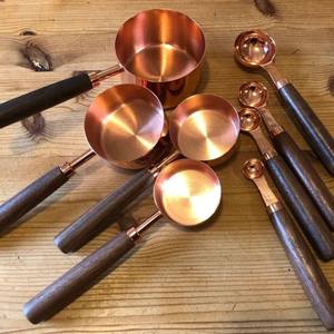 ชุดช้อนตวงแฟนซีเหล็กแฮนด์เมดสําหรับทําอาหารและอบสําหรับเครื่องมือครัวที่บ้าน ขนาดต่างๆ วัดใช้สําหรับบ้าน - Product Image 5