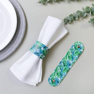 Eleve su experiencia gastronómica con el paquete de 4 servilleteros de ratán marrón elaborados con elegancia natural y textura rica - Product Image 3