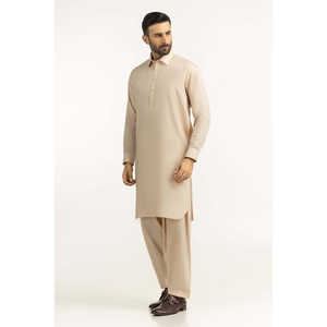 Trajes de Negocios Básicos de Corte Regular para Hombre SK-BSC25-102, Traje Formal Estilo Novio con Cierre de Botón y Cremallera, Estampado Sencillo, 2 Piezas, MOQ - Product Image 3