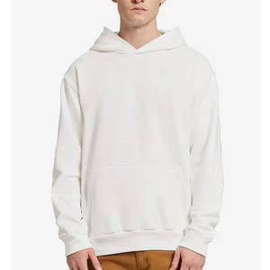 Hip Hop 82% algodón pulóver de gran tamaño al por mayor mujeres hombres logotipo personalizado impresión sudaderas con capucha OEM algodón pulóver manga larga sudaderas con capucha - Product Image 6