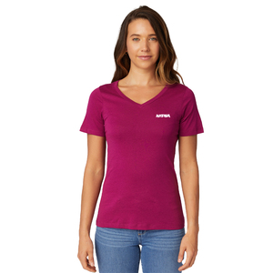 Top Corto Informal de Verano para Mujer, Camisetas de Alta Calidad con Cuello en V y Mangas Cortas - Product Image 1