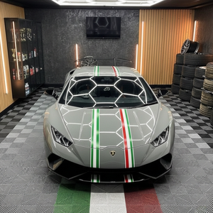 Dalles de <span class=keywords><strong>garage</strong></span> intérieures antidérapantes en plastique à emboîtement <span class=keywords><strong>pour</strong></span> drainage de lavage de voitures 50*50cm, auto-nettoyantes, vente en gros usine, offre spéciale - Product Image 4