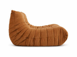 โซฟาสไตล์โตโก 2 ที่นั่ง แบบ Loveseat หุ้มผ้าแบบ Tufted Quilted โครงแบบไร้กรอบ ดีไซน์ทันสมัย สำหรับห้องนั่งเล่นหรืออพาร์ทเมนต์ - Product Image 3