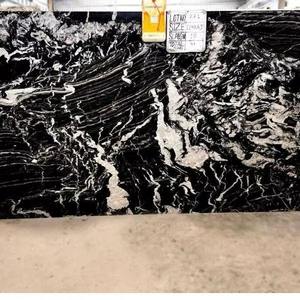 แผ่นหินอ่อนสีดำอินเดียสุดคลาสสิกสำหรับห้องนอน ห้องรับประทานอาหาร ห้องนั่งเล่น และใช้ในโรงแรม - ดีไซน์ทันสมัยสำหรับใช้งานภายในอาคาร - Product Image 2