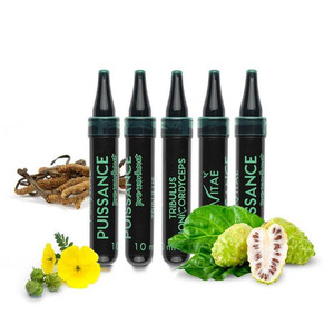 พุยซอง โอซิเจน 10 แอมพูล น้ำดื่มเสริมอาหาร แอล-อาร์จินีน ไทรบูลัส โนนี และ คอร์ดิเซปส์ อาหารเสริมสำหรับนักกีฬา จากแบรนด์เพอร์ ไวเท - Product Image 5