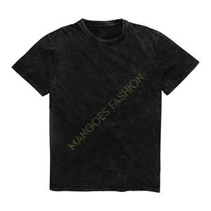 T-shirt Premium avec Logo Personnalisé en Coton Doux pour Hommes et Femmes, Col Rond Uni, Manches Courtes, Vêtement Casual - Product Image 1