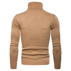 Suéter de Cuello Alto para Hombre, Estilo Nuevo, Suéter Jacquard - Product Image 6