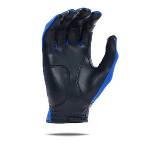 Blue <b>Black</b> <b>Glove</b> Manufacture Manufacturer Custom Wholesale LOGO Golf <b>Leather</b> for Women <b>Men</b> Kid Golf Sheepskin Golf <b>Gloves</b> - Product Image 4