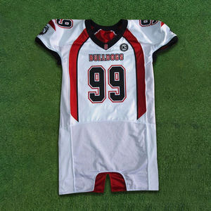 Maillot de football américain personnalisé imprimé numéro de nom d'équipe maillot respirant coupe ajustée équipement d'entraînement de football du Pakistan - Product Image 2